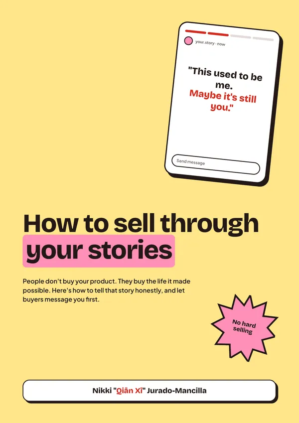 How to Sell Through Your Stories